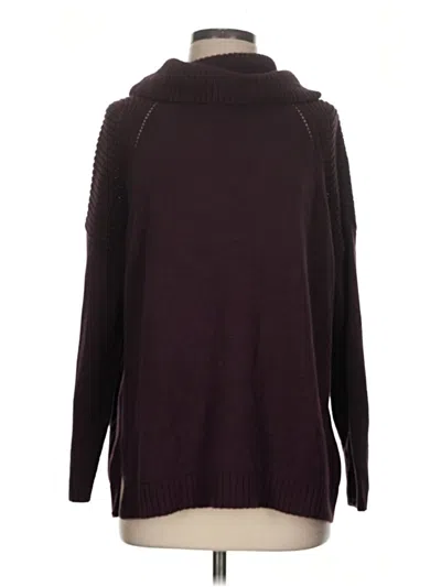 Pre-owned Bcbgeneration Turtleneck Sweater In Burgundy