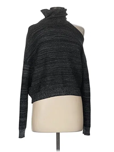 Pre-owned Bcbgeneration Turtleneck Sweater In Gray