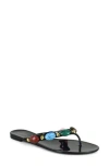 Bcbgeneration Uleema Flip Flop In Black