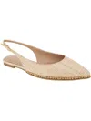 Bcbgeneration Valerie Slingback Pointed Toe Flat In Beige