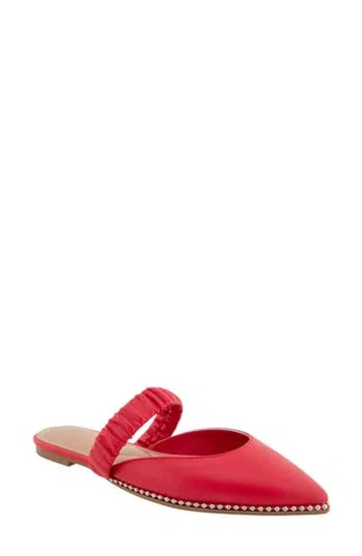 Bcbgeneration Vindo Pointed Toe Mule In Lipstick