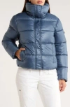 Bcbgeneration Water Resistant Puffer Jacket In Blue