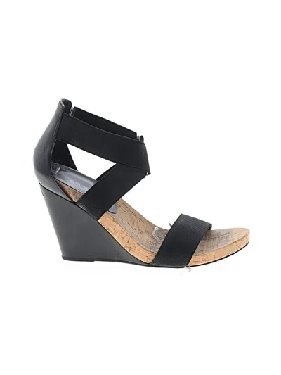 Pre-owned Bcbgeneration Wedges In Black