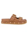 Bcbgeneration Bamba Platform Sandal In Cognac