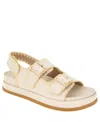 Bcbgeneration Beena Platform Sandal In Bianca