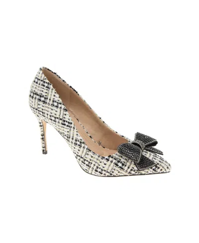 Bcbgeneration Women's Bissha Bow Dress Pumps In Ivory Multi Boucle