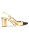 Bcbgeneration Darrin Pump In Gold Black