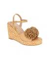 Bcbgeneration Erika Braided Wedge Sandal In Tan