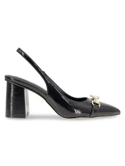 Bcbgeneration Women's Gardin Embellished Slingback Bit Pumps In Black