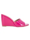 Bcbgeneration Giani Wedge Slide Sandal In Viva Pink