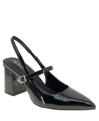 Bcbgeneration Women's Gillian Slingback Pointed Toe Pumps In Black