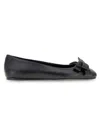 Bcbgeneration Haniba Bow Flat In Black