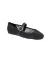 Bcbgeneration Harpin Mary Jane Flat In Black Mesh