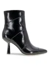 Bcbgeneration Women's Ivy Pointed Toe Heeled Ankle Booties In Black