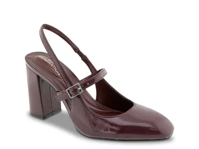 Bcbgeneration Women's Jaxxon Pump In Burgundy