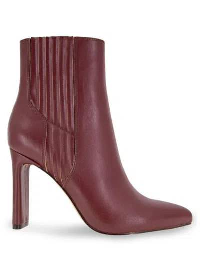 Bcbgeneration Women's Kalia Pointed Toe Ankle Boots In Burgundy