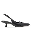 Bcbgeneration Women's Kami Kitten Heel Slingback Mary Jane Pumps In Black