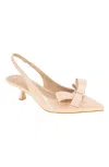 Bcbgeneration Kasti Pointed Toe Slingback Pump In Neutral