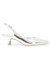 Bcbgeneration Kittie Pointed Toe Pump In Silver
