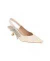 Bcbgeneration Kodari Slingback Kitten Heel Pump In Natural