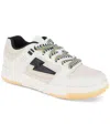 Bcbgeneration Kortni Faux Shearling Sneaker In White,black