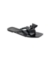 Bcbgeneration Lima Bow Jelly Sandal In Black