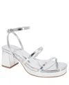 Bcbgeneration Lissena Sandal In Silver