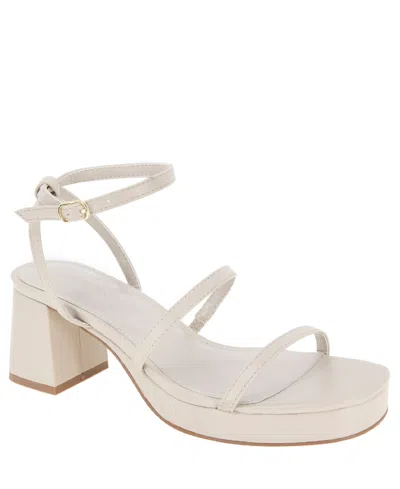 Bcbgeneration Women's Lissena Platform Sandal In Stone