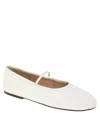 Bcbgeneration Women's Marzi Round Toe Ballet Flats In White