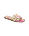 Bcbgeneration Women's Meltem Slide Flat Sandals In Multi Floral