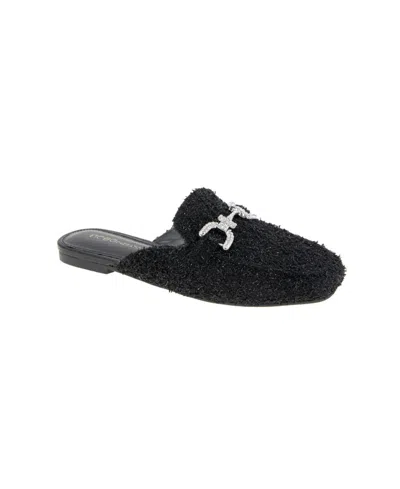 Bcbgeneration Women's Pendall Embellished Boucle Mules In Black