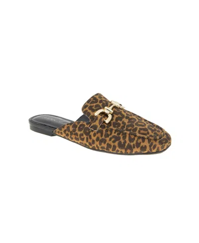 Bcbgeneration Women's Pendall Animal Print Bit Mules In Leopard