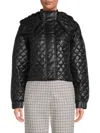 Bcbgeneration Women's Quilted Jacket In Black