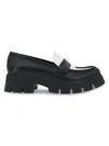 Bcbgeneration Rama Platform Penny Loafer In Black Cloud