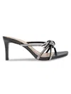 BCBGENERATION WOMEN'S SELMA EMBELLISHED BOW SANDALS