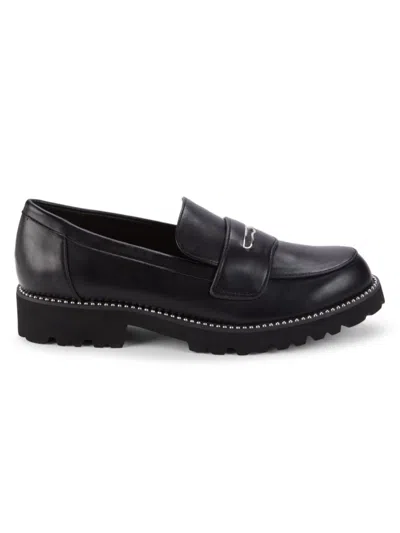 BCBGENERATION WOMEN'S TARLY STUDDED CHUNKY PENNY LOAFERS