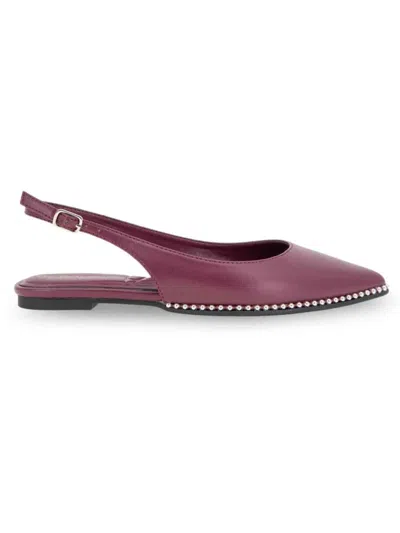 BCBGENERATION BCBGENERATION WOMEN'S VALERIE SLINGBACK STUDDED FLATS