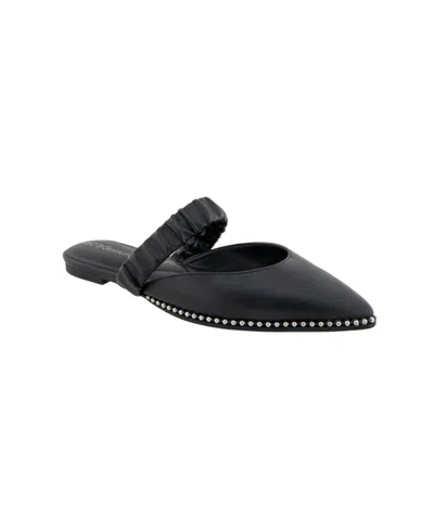 Bcbgeneration Women's Vindo Studded Slip-on Flats In Black