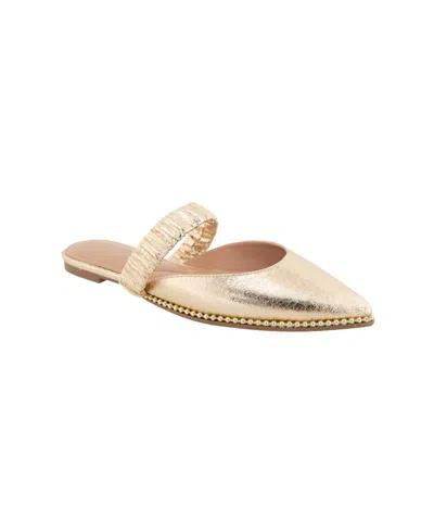 Bcbgeneration Women's Vindo Studded Slip-on Flats In Gold