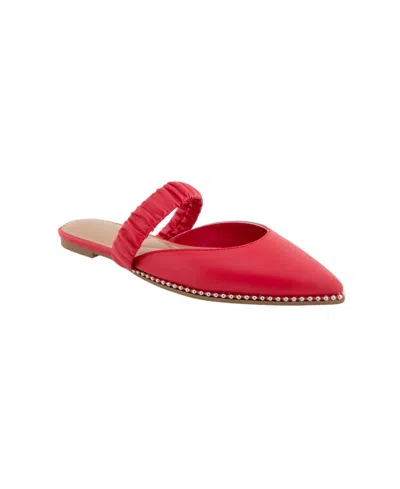 Bcbgeneration Women's Vindo Studded Slip-on Flats In Lipstick