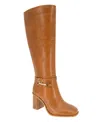 Bcbgeneration Women's Volana Tall Block Heel Boots In Cognac
