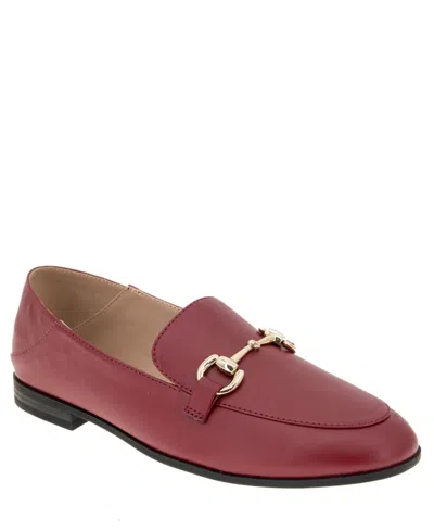 Bcbgeneration Women's Zeldi Convertible Loafers In Rhubarb Leather