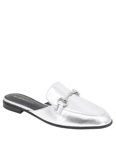 BCBGENERATION WOMEN'S ZORIE TAILORED SLIP-ON LOAFER MULES