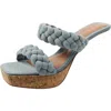 Bcbgeneration Womens Braided Man Made Block Heel