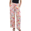 Bcbgeneration Womens Crop Tencel Wide Leg Pants In Multi
