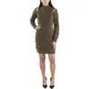 Bcbgeneration Womens Cut-out Knit Sweaterdress In Green
