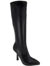 Bcbgeneration Isra Knee High Pointed Toe Boot In Black