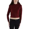 Bcbgeneration Womens Knit Mock Turtleneck Sweater In Pink