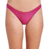 Bcbgeneration Stardust Scoop Bikini Bottom In Pink