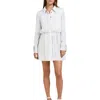 Bcbgeneration Womens Pinstripe Polyester Shirtdress